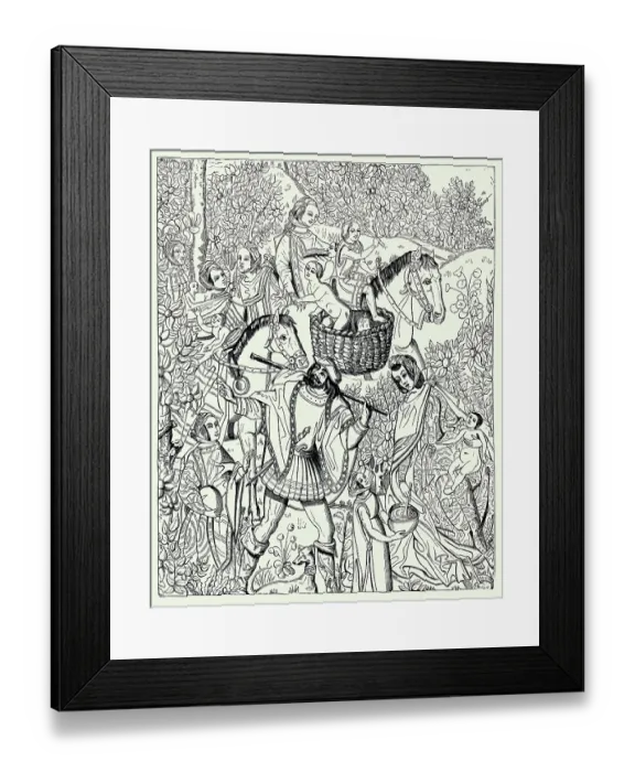 Framed Print : Gipsies on the March Framed Print : Gipsies on the March