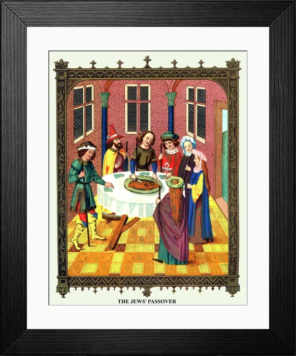 Framed Print : The Jew's Passover Framed Print : The Jew's Passover