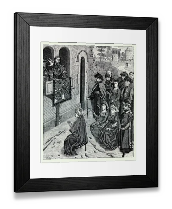Framed Print : Expulsion of the Jews (135 A.D.) Framed Print : Expulsion of the Jews (135 A.D.)