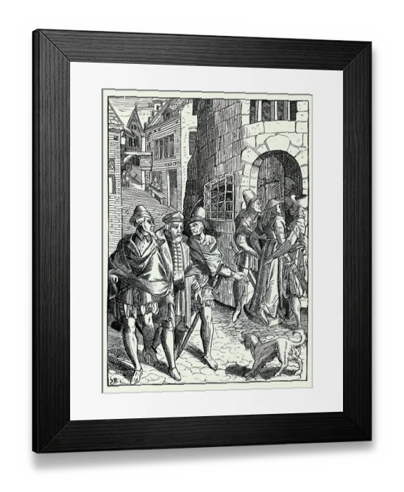 Framed Print : The Provost's Prison
