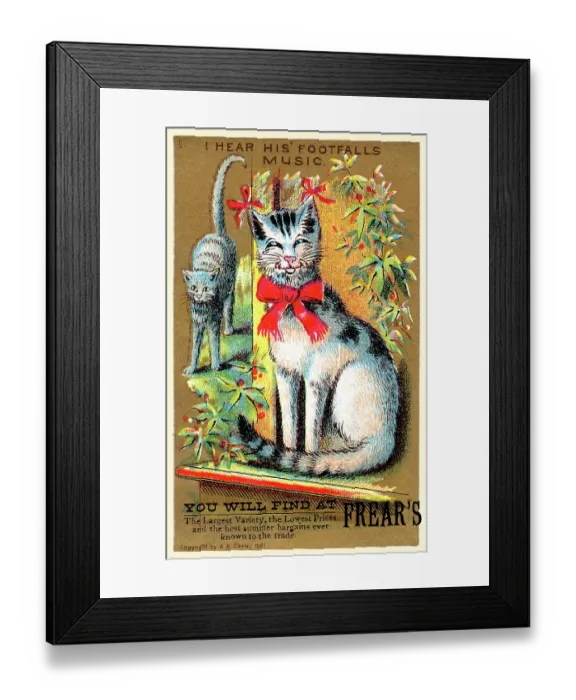 Framed Print : I hear his footfalls music Framed Print : I hear his footfalls music
