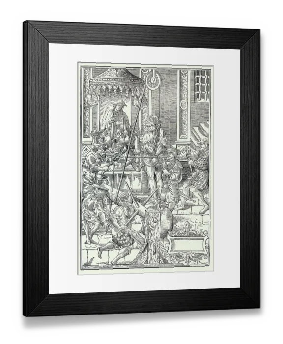 Framed Print : The Estrapade Framed Print : The Estrapade
