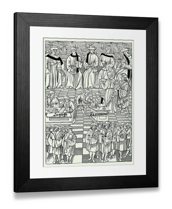Framed Print : The Provostship of the Merchants of Paris Framed Print : The Provostship of the Merchants of Paris