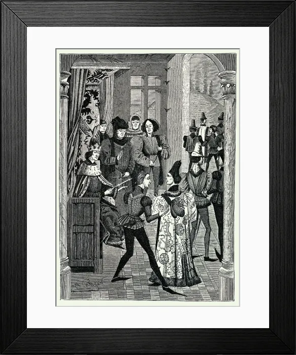 Framed Print : The King's Court Framed Print : The King's Court