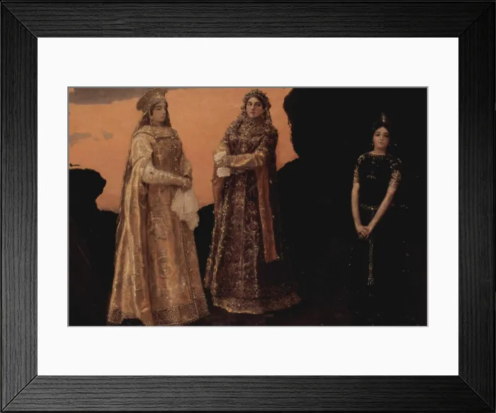 Framed Print : Three Queens of the Underground Kingdom Framed Print : Three Queens of the Underground Kingdom