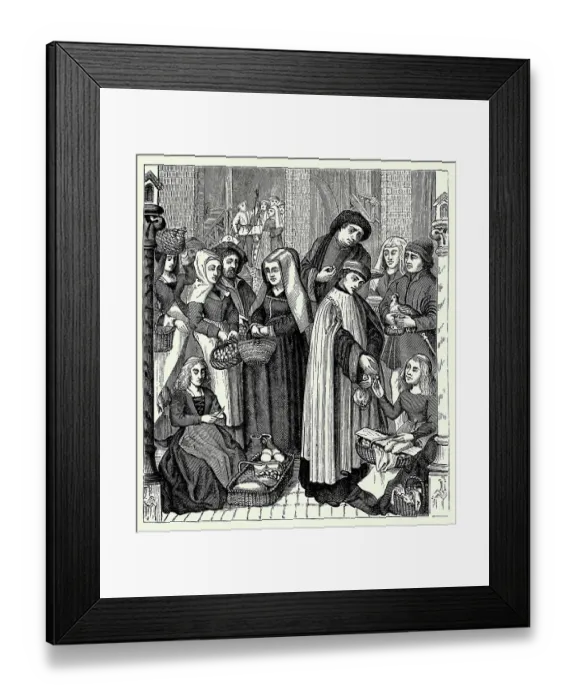 Framed Print : Toll on Markets Framed Print : Toll on Markets