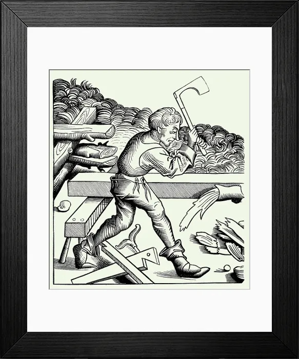 Framed Print : Companion Carpenter Framed Print : Companion Carpenter