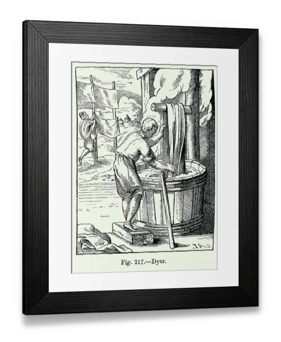 Framed Print : Trades; Dyer Framed Print : Trades; Dyer