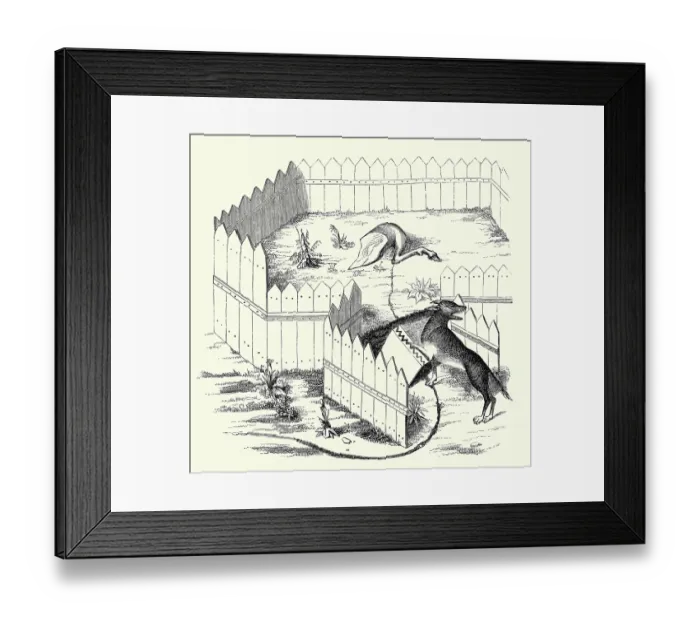 Framed Print : How Wolves May Be Caught Framed Print : How Wolves May Be Caught