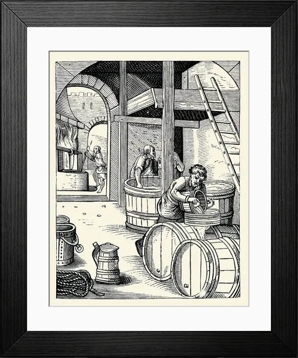 Framed Print : The Brewer Framed Print : The Brewer