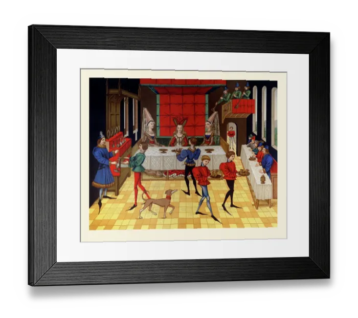 Framed Print : Table Service of a Lady of Quality Framed Print : Table Service of a Lady of Quality