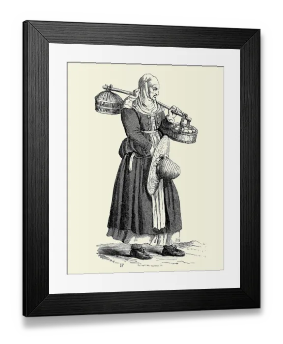 Framed Print : Dealer in Eggs Framed Print : Dealer in Eggs