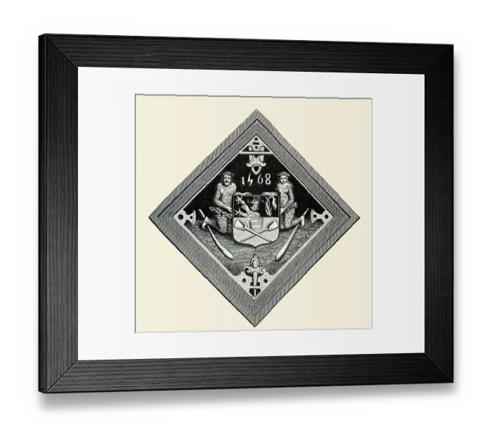 Framed Print : Grain Measurers of Ghent Framed Print : Grain Measurers of Ghent