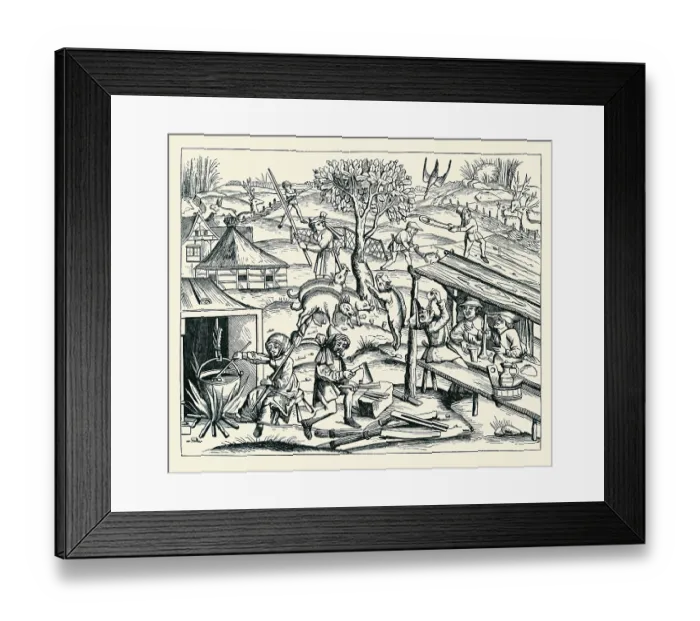 Framed Print : Country Life Framed Print : Country Life