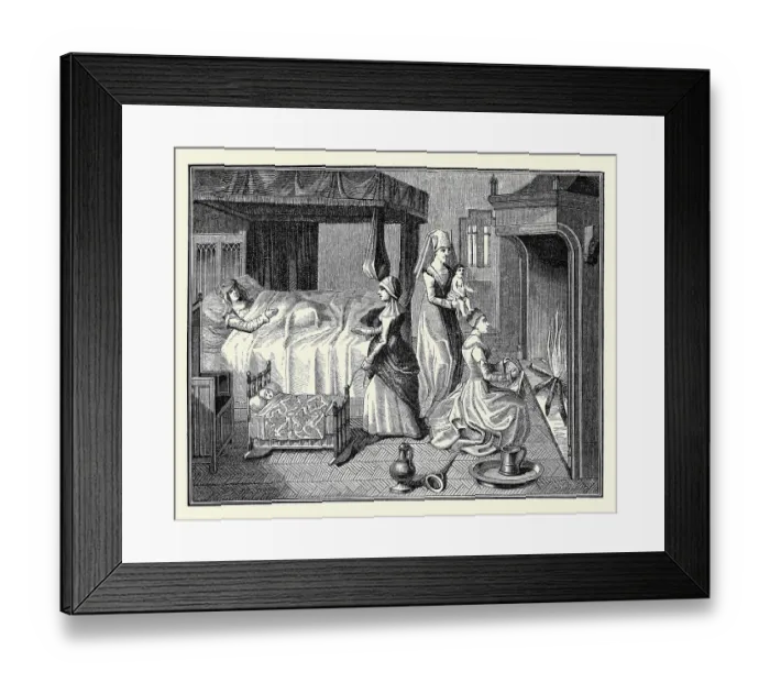 Framed Print : The New Born Child Framed Print : The New Born Child