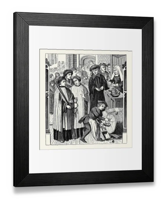 Framed Print : Dues on Wines Framed Print : Dues on Wines