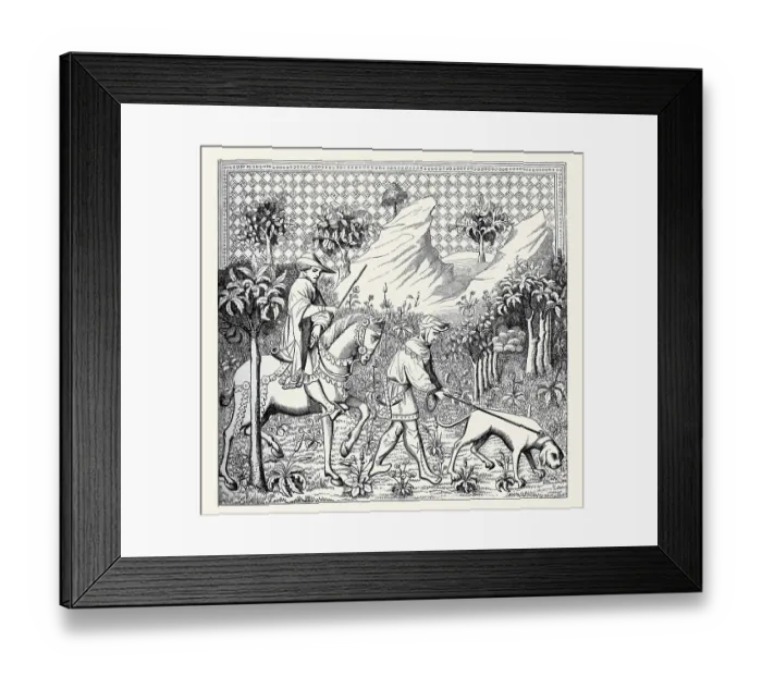Framed Print : Nobleman in Hunting Costume Framed Print : Nobleman in Hunting Costume