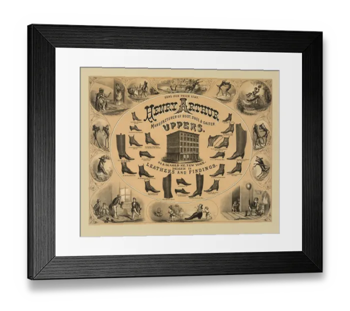 Framed Print : Henry Arthur manufacturer Framed Print : Henry Arthur manufacturer