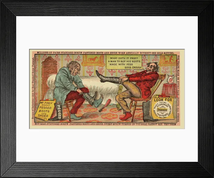 Framed Print : Millions of pairs Framed Print : Millions of pairs