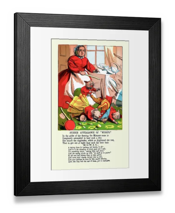 Framed Print : Sudden Appearance of 'Missus Framed Print : Sudden Appearance of 'Missus