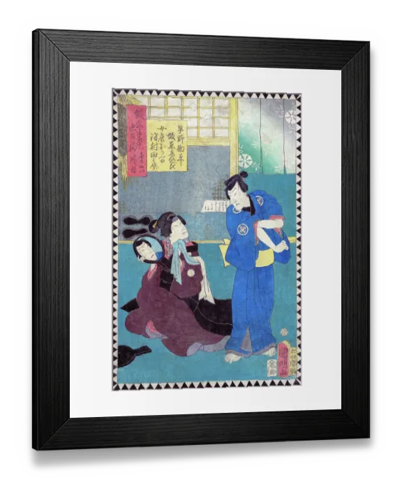 Framed Print : Act VI (Dai rokudanme) Framed Print : Act VI (Dai rokudanme)