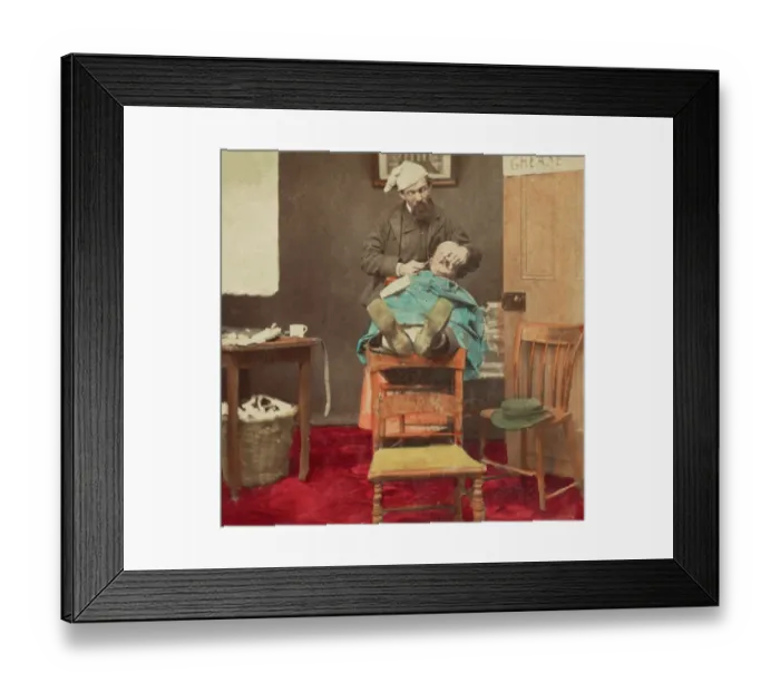 Framed Print : Barber Shop Framed Print : Barber Shop