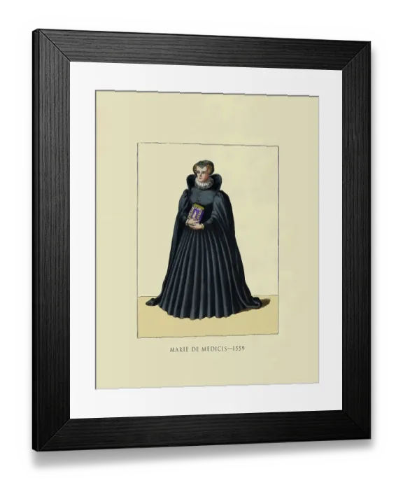 Framed Print : Marie de Medicis 1559 Framed Print : Marie de Medicis 1559