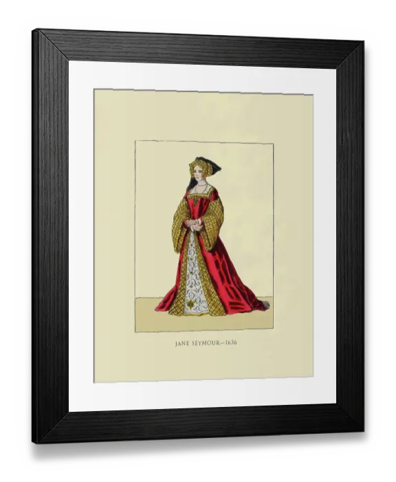 Framed Print : Jane Seymour 1636 Framed Print : Jane Seymour 1636