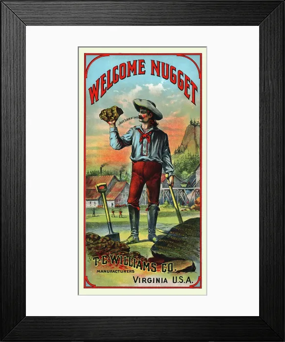 Framed Print : Welcome Nugget Framed Print : Welcome Nugget
