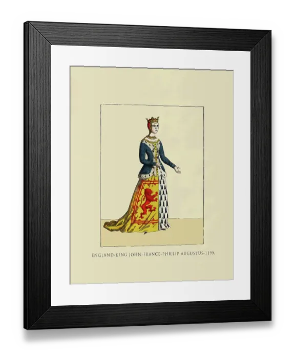 Framed Print : Phillip Augustus 1199 Framed Print : Phillip Augustus 1199