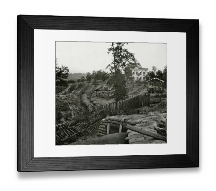 Framed Print : The Ponder House Framed Print : The Ponder House