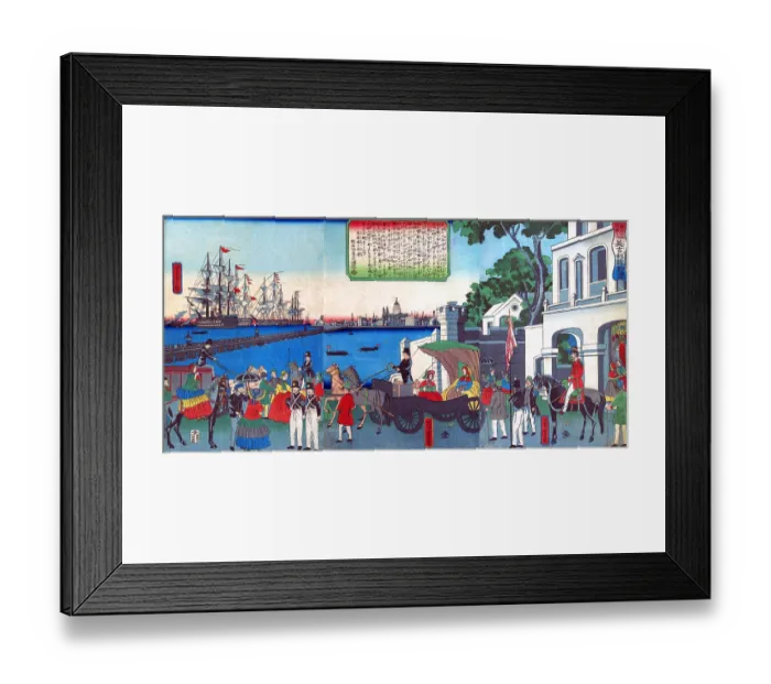 Framed Print : Port of London, England Framed Print : Port of London, England