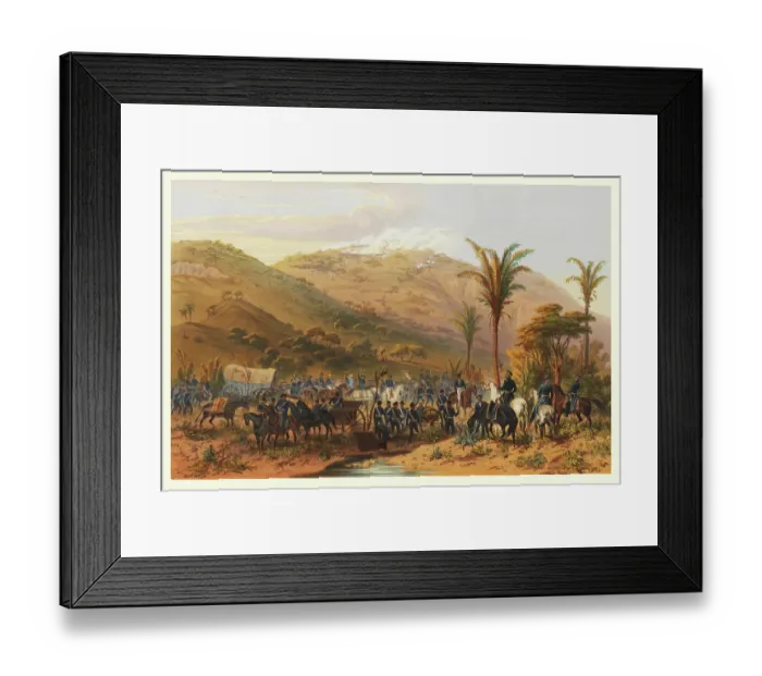 Framed Print : Battle of Cerro gordo Framed Print : Battle of Cerro gordo