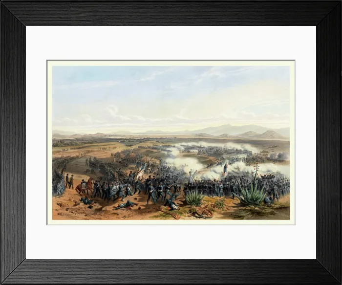 Framed Print : Assault at Contreras Framed Print : Assault at Contreras