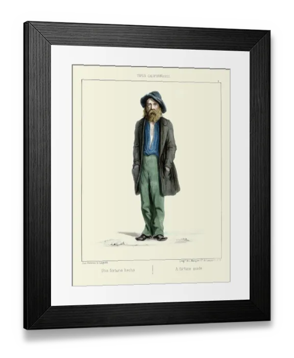 Framed Print : A Fortune Made