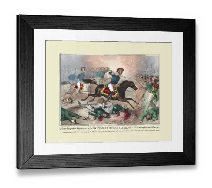 Framed Print : Gallant charge of the Kentuckians Framed Print : Gallant charge of the Kentuckians