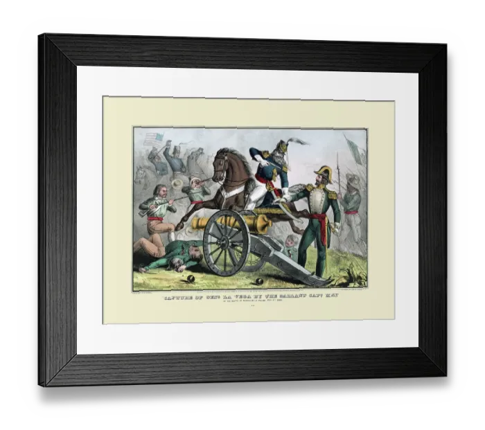 Framed Print : Capture of General La Vega Framed Print : Capture of General La Vega
