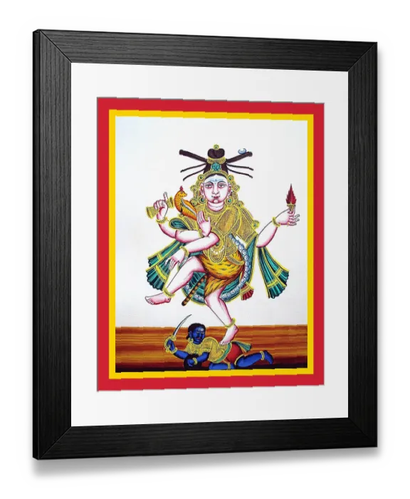 Framed Print : Nataraja on the back of Apasmara Framed Print : Nataraja on the back of Apasmara