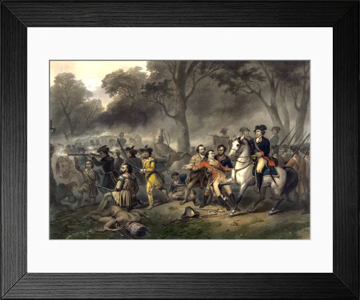 Framed Print : Washington the Soldier Framed Print : Washington the Soldier