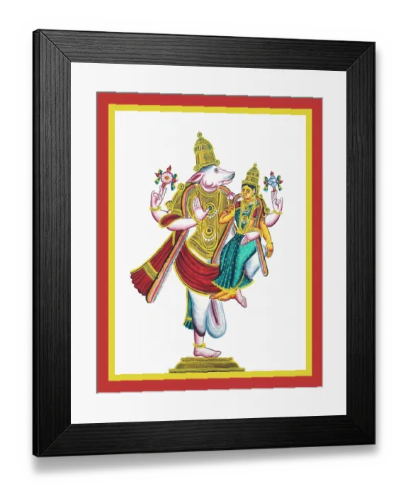 Framed Print : Varaha, incarnation of Vishnu Framed Print : Varaha, incarnation of Vishnu