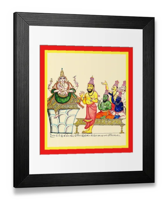Framed Print : Shiva on the peak of Mount Kailasa Framed Print : Shiva on the peak of Mount Kailasa