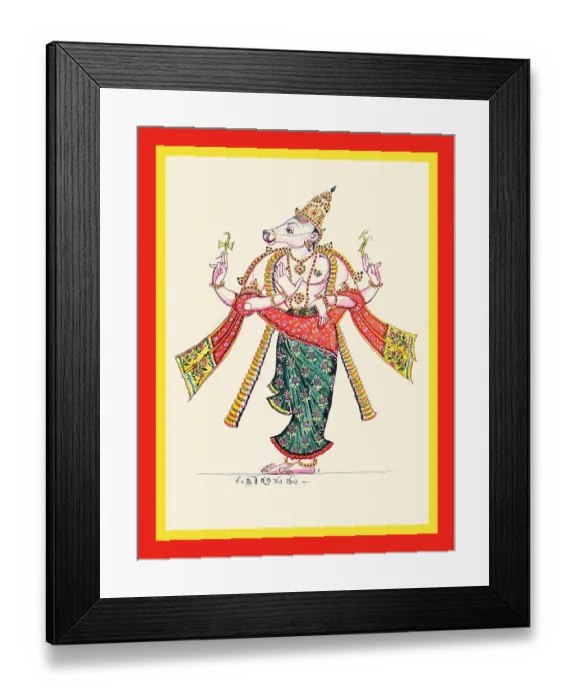 Framed Print : Shiva's attendant Adhikara Nandi Framed Print : Shiva's attendant Adhikara Nandi