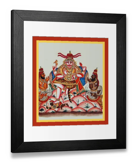 Framed Print : Shiva as Dak£inamúrti Framed Print : Shiva as Dak£inamúrti