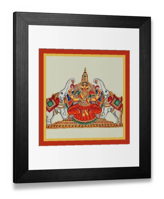 Framed Print : Armed goddess Laksmi Framed Print : Armed goddess Laksmi