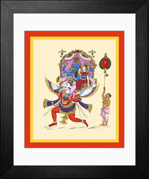 Framed Print : White-faced and red-bodied Garuda Framed Print : White-faced and red-bodied Garuda