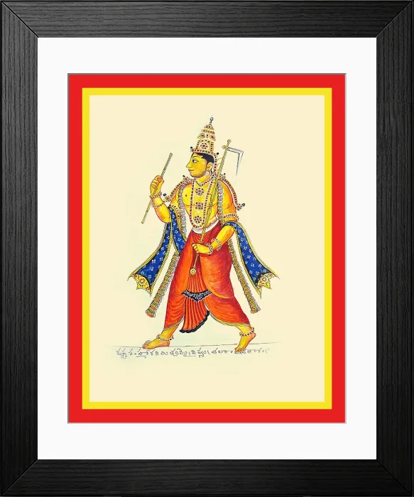 Framed Print : Vishnu's eighth incarnation as BalaRama