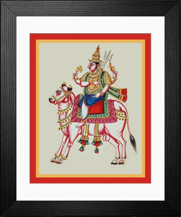 Framed Print : Īśāna, guardian of the north-eastern direction Framed Print : Īśāna, guardian of the north-eastern direction