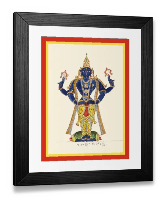 Framed Print : Vithoba or Vitthala worshipped at Pandharpur in Maharashtra Framed Print : Vithoba or Vitthala worshipped at Pandharpur in Maharashtra