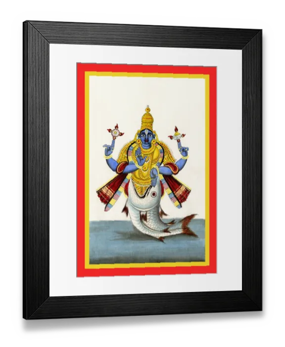 Framed Print : Garuda shown in pratyalidha Framed Print : Garuda shown in pratyalidha