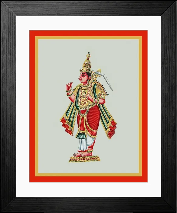 Framed Print : BalaRama carrying the hala (ploughshare) Framed Print : BalaRama carrying the hala (ploughshare)